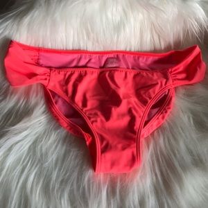 Victoria's Secret PINK neon orange bikini bottom M